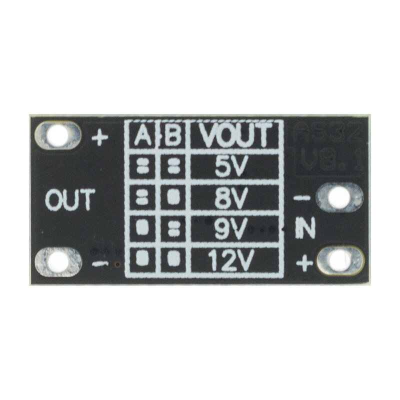 Mini Module de tension électronique multifonction, 1 pièce, 5V/8V/9V/12V, 1,5 a, indicateur LED, à monter soi-même