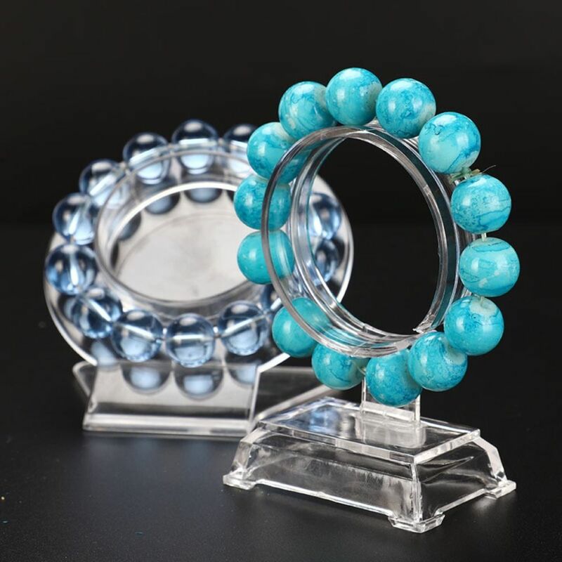 1PC Acrylic Clear Jewelry Bracelet Display Holder Necklace Bangle Organizer Stand  Jewelry Display Props