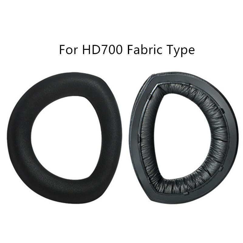 زوج من وسادات الأذن أو غطاء الرأس من جلد الغنم للاستبدال لطقم Sennheiser HD700 HD800 HD800S وسادات الأذن وسادة إسفنجية