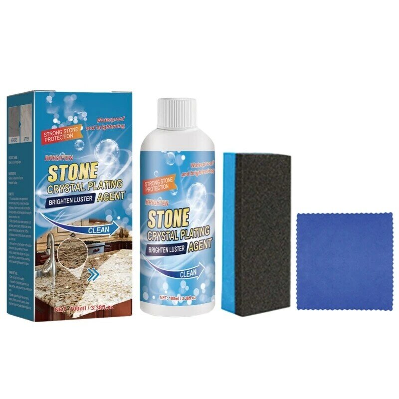 X6hd limpador azulejos eficiente, agente chapeamento cristal pedra para reparo arranhões azulejos, melhora a