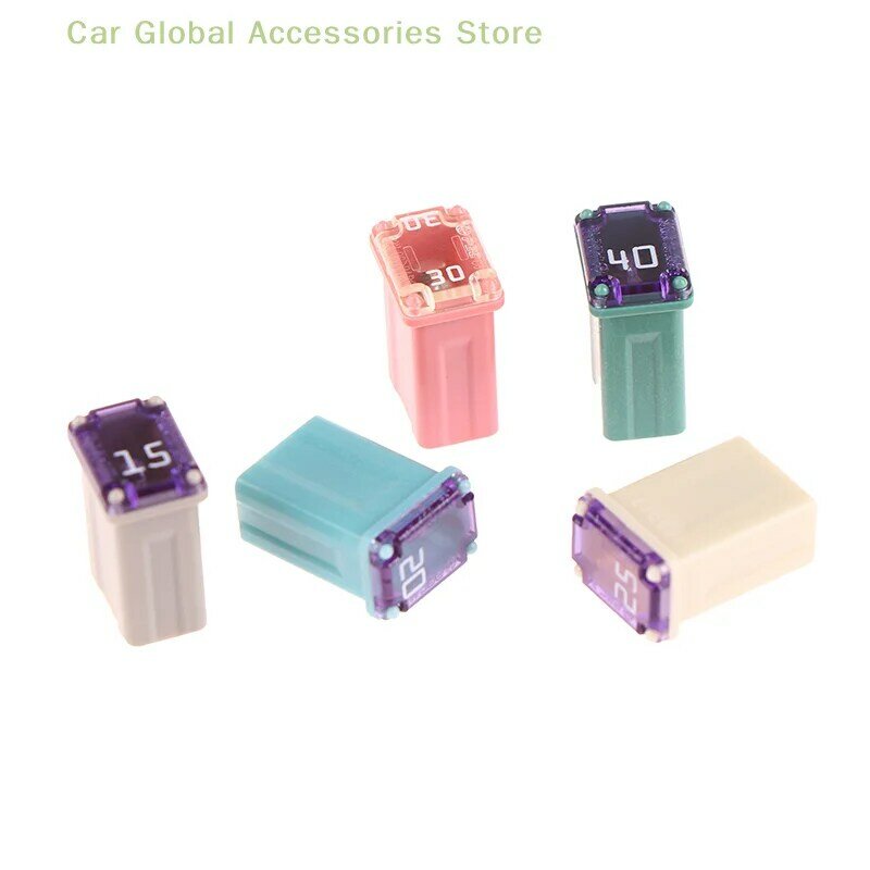 Mini boîte à fusibles carrée pour prise, tube à fusibles de voiture automobile, étanche, 15A, 20A, 25A, 30A, 40A, PEC