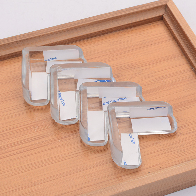 4 teile/los transparente Sicherheits tisch Eck schutz für Kinder Baby Möbel Tischkante Schutz abdeckung Pad Schild