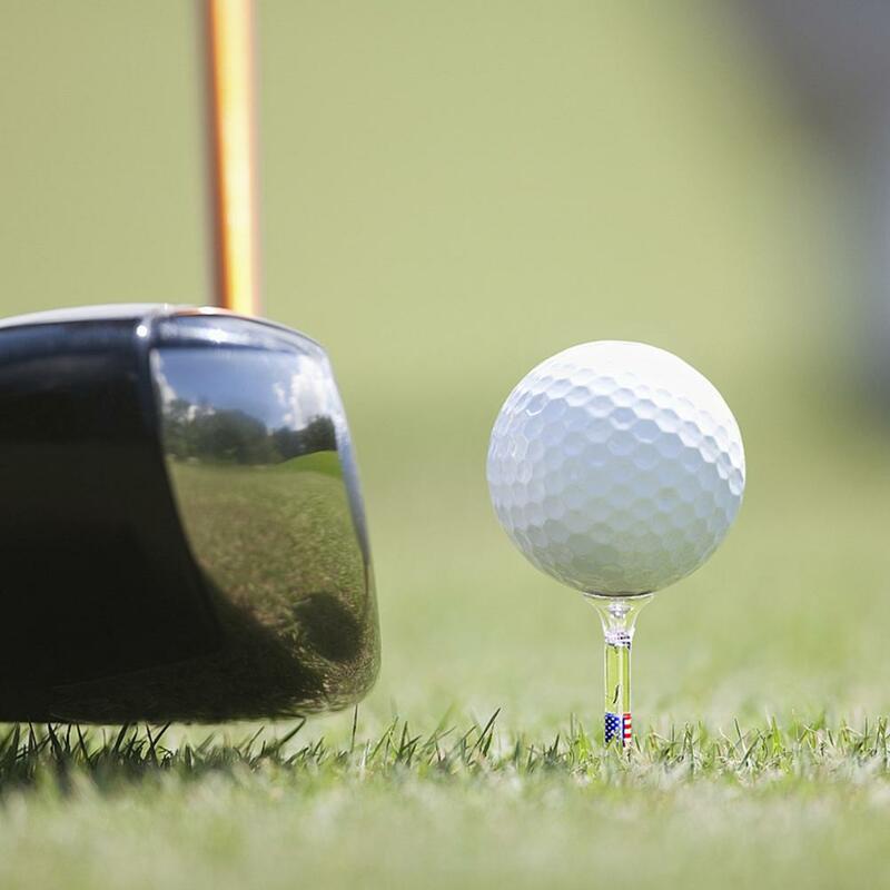 Оборудование для гольфа Премиум небьющиеся тройники для гольфа 20 шт. прозрачный пластик уменьшает трение американский стиль