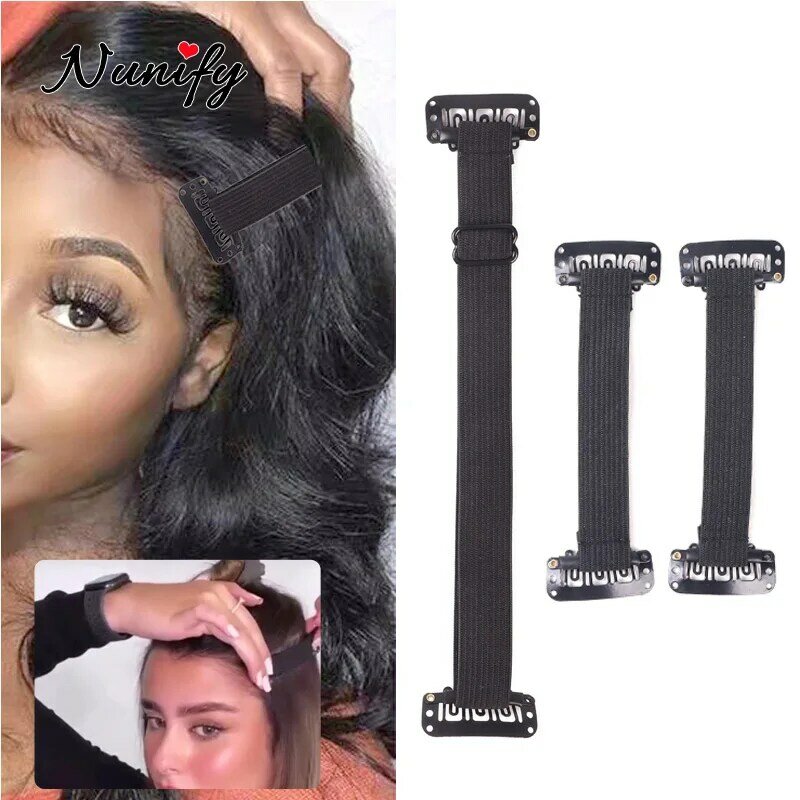 Nificy face lift band met clip haar houder gezicht anti-rimpel tool rekband voor lift up ogen onzichtbare elastische riem