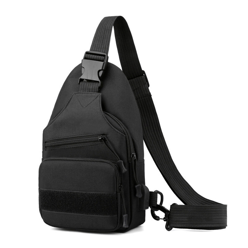 Outdoor Waterproof Oxford Tecido Peito Crossbody Bag para Homens e Mulheres, Peito Caminhadas Bolsas de Ombro, Designer, Peito, Carregamento, Venda Quente