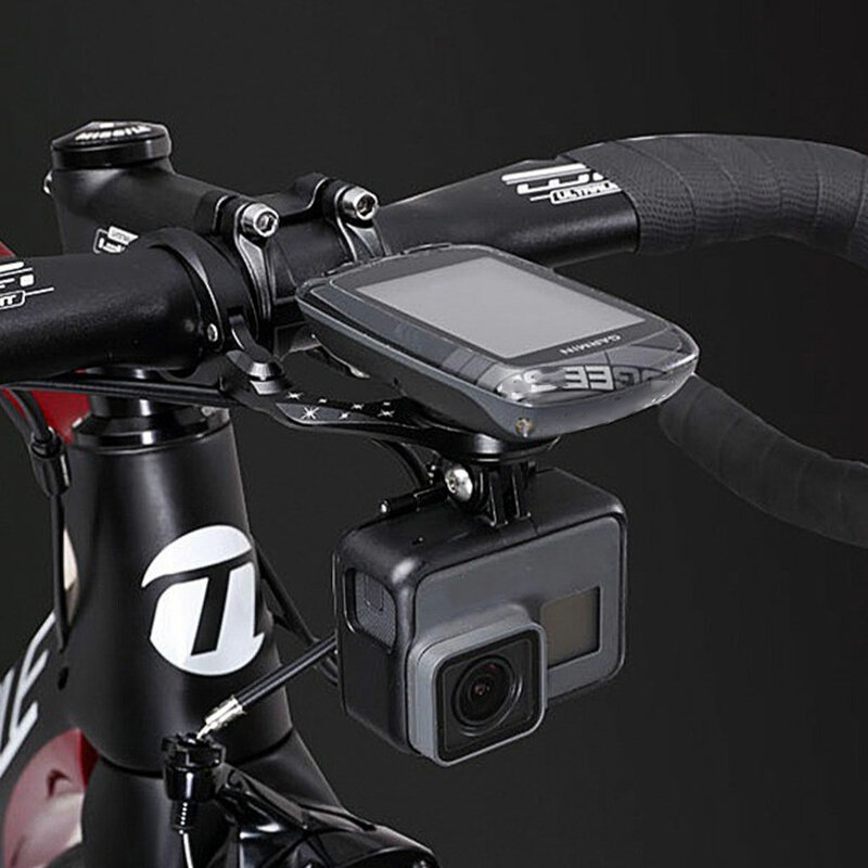Support de caméra d'ordinateur de vélo en alliage ABS, installation facile, universel, adapté à la plupart des vélos de montagne