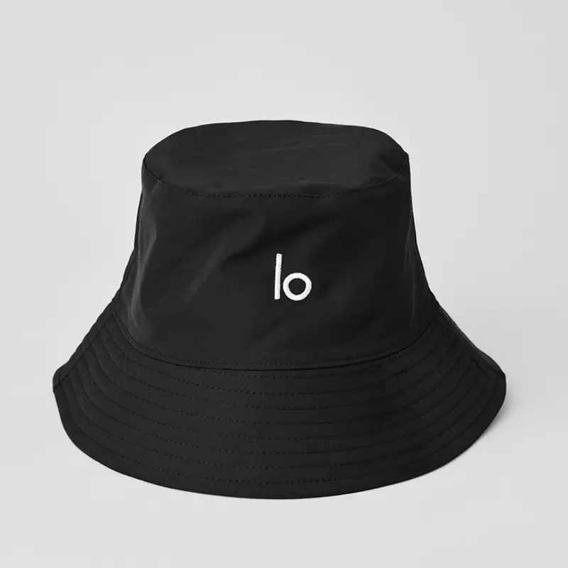 LO-sombreros de cubo de Yoga para hombre y mujer, gorro de pesca de 100% algodón, para playa y viaje