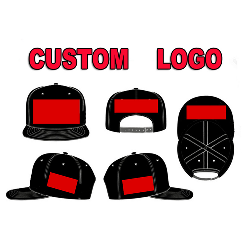 Casquette hip hop à rabat personnalisée avec Logo imprimé 3D 2D, casquette de Baseball réglable pour adultes et enfants
