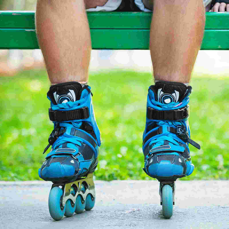 Sepatu seluncur tali gesper Universal Aksesori sepatu roda pria wanita Skatess untuk pria suku cadang pengganti papan seluncur yang dapat disesuaikan