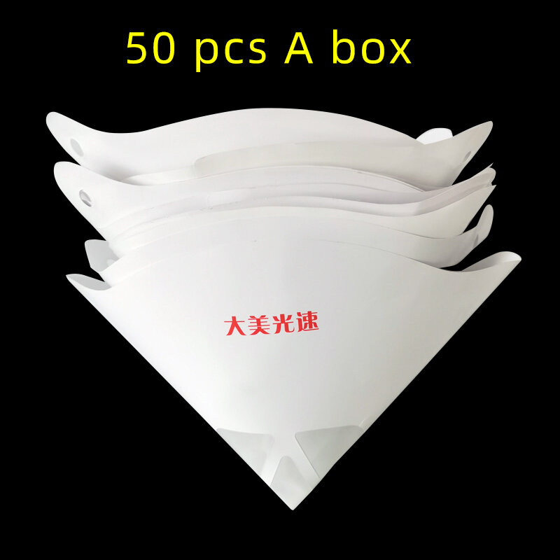 20 PCS Automotive Paint Filter Impurities Disposable Paper Funnel Filter Nylon Mesh 200  300  400 Mesh Paint