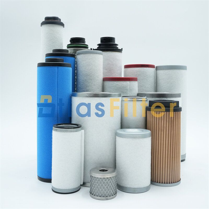 Compresor de aire de suministro de fábrica, elemento de filtro de separación de aceite y gas 1624183101, 1624183101