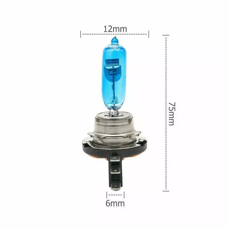 2pack 2pcs Light Bulbs Halogen Bulbs Surround Glow Xenon Gas 55W/12V/24 (A) Super White For Car Bulb Light Globe