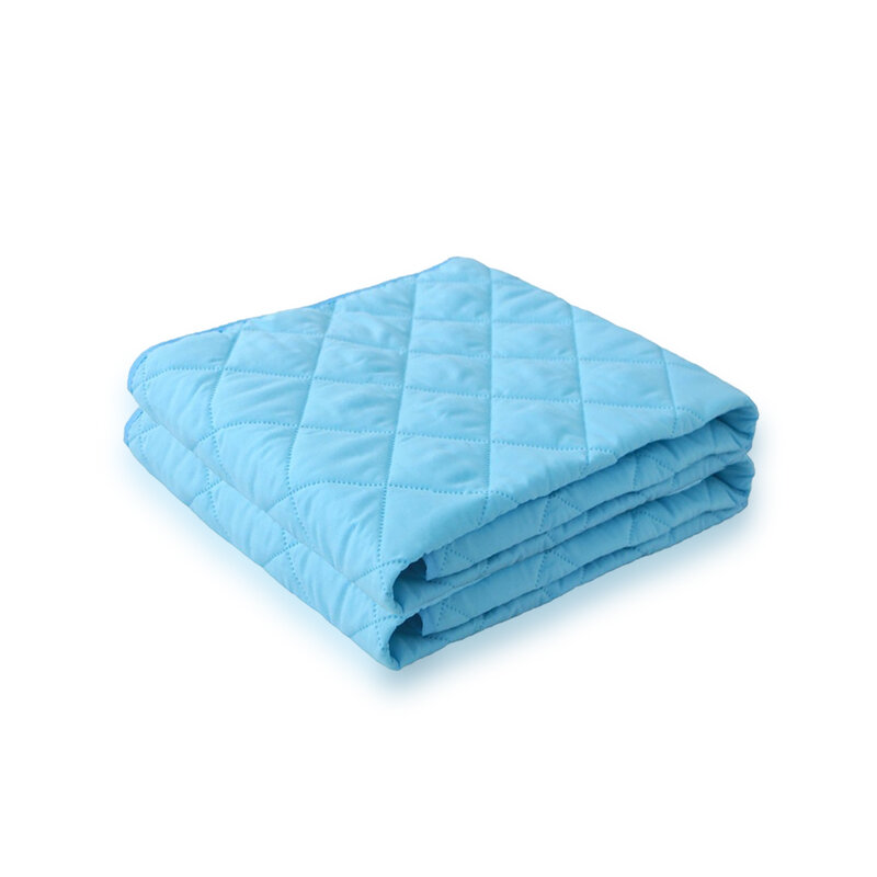 Alfombrilla para pañales de bebé, cojín impermeable Simple, accesorio de cama, alfombrillas de orina para niños y niñas, Protector de sábana, azul, 50, 70cm