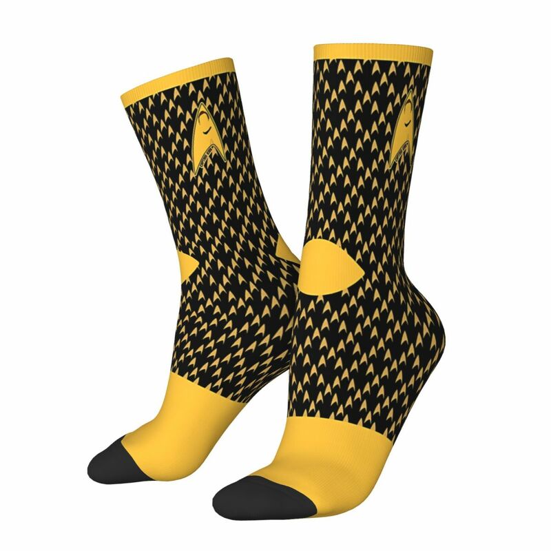 Captain Kirk Star Space Trekk Socks Male Mens Women Spring Stockings Printed