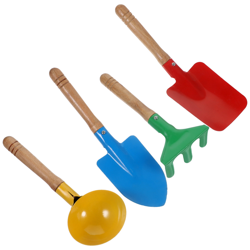 어린이 원예 도구 핸들, 작은 갈퀴 심기 용품, 해변 어린이 장난감, 1 세트