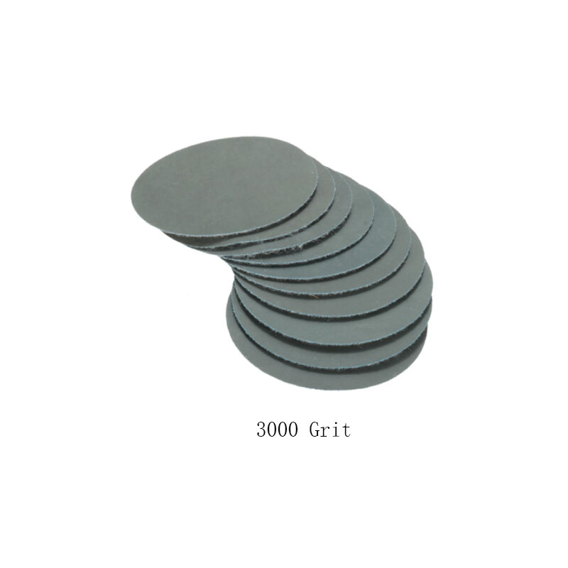 10/25Pcs 50มม./75มม./100มม.40 #-3000 # Grit Sanding Disc pad Pad กระดาษทรายไม้ขัดแผ่นขัดเครื่องมือ
