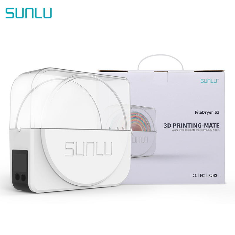 SUNLU 3D Filament กล่องอบแห้งเส้นใยผู้ถือเก็บ Filament แห้งระเหิด3D เครื่องพิมพ์เก็บกล่อง