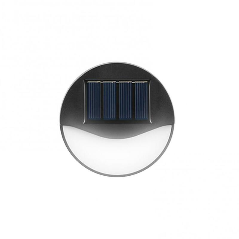 Solar Lights Replacement Top 8cm Solar Lantern Parts Solar Panel Powered Lantern Lid Lights For Outdoor Pathway Yard