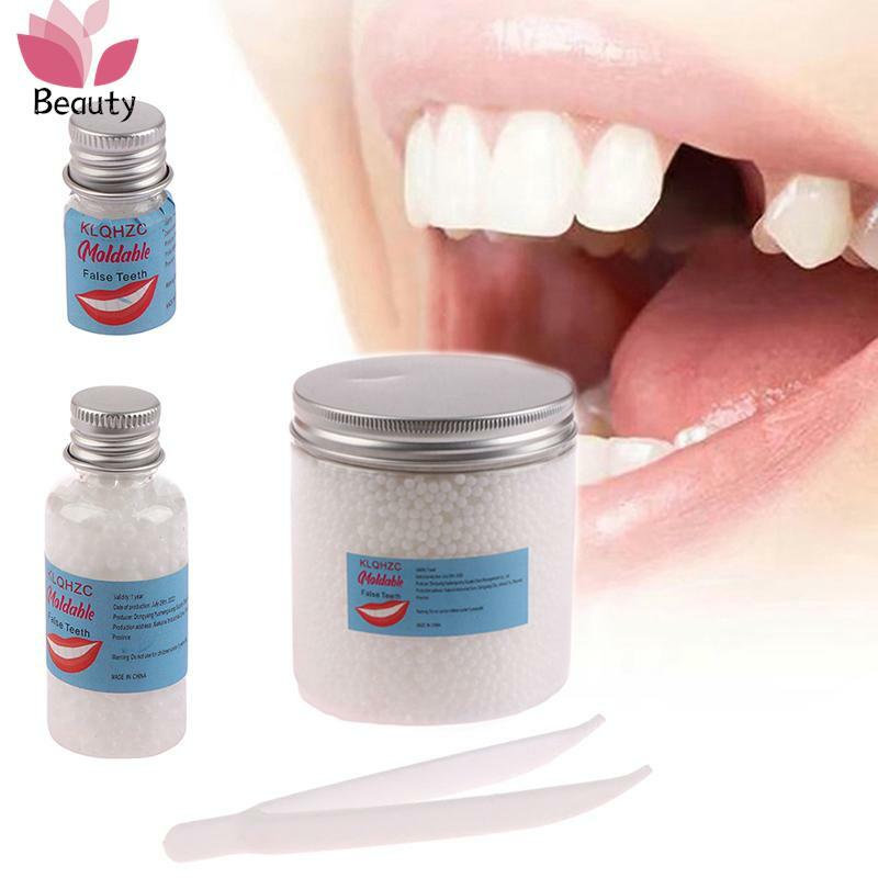 5-500ML Kit di riparazione dei denti temporanei denti e spazi vuoti denti finti colla solida protesi adesiva sbiancamento dei denti bellezza dei denti