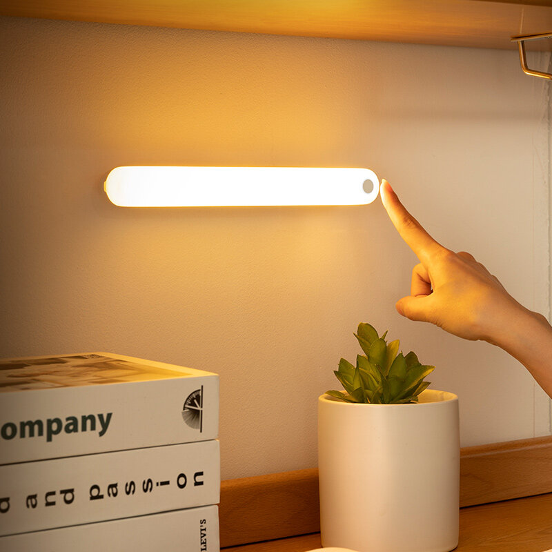 26cm Night Light Motion Sensor Light Wireless Sensor Light Closet Night Lamp For Cabinet Bedroom  Detector Light