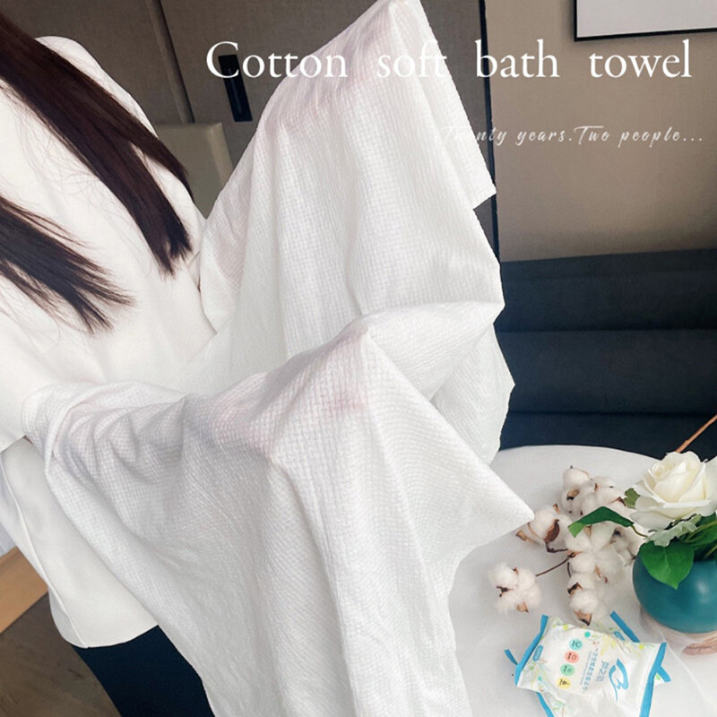 Large Disposable Bath Towel Thick Compressed Towel Travel Quick-Drying Towel Trip Essential Shower Washable Cloth Towel 70x140cm