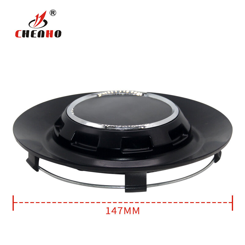 1PC 147mm Wheel Center Hub Cover Cap With Logo BC383 BC-383 ( Common to BC455 C-1258 C-1258-LA5B and TY006） For MERCEDES-BENZ