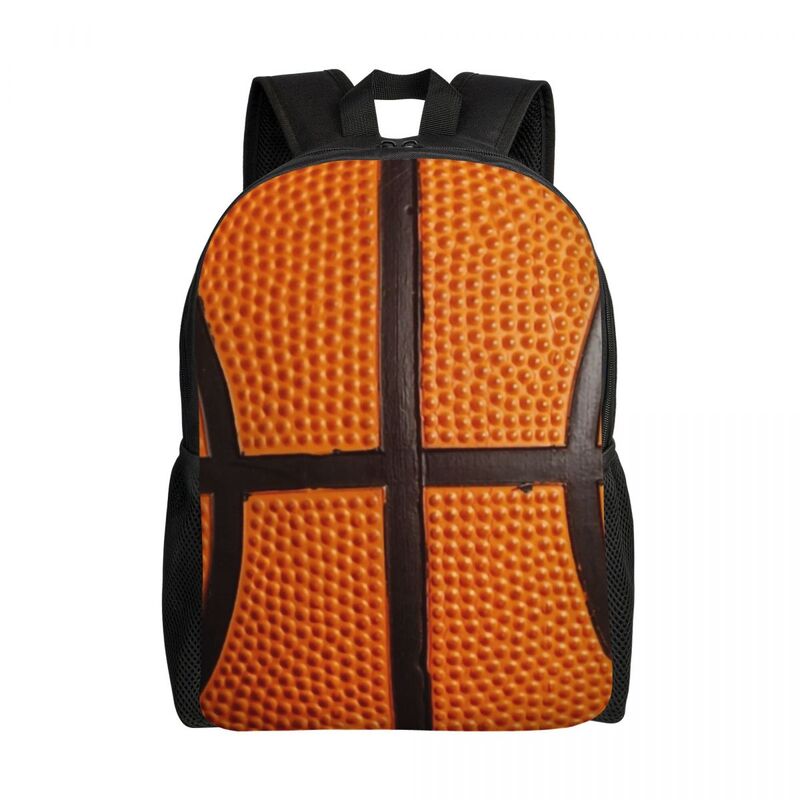 Basketball Pattern Backpack for Men Women Waterproof School College Sport Bag Printing Bookbags Large Capacity Travel Backpack