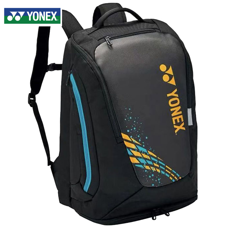 YONEX-Sac à dos de raquette de badminton et de tennis, sac de sport de haute qualité, compartiment de rangement, accessoires de marque