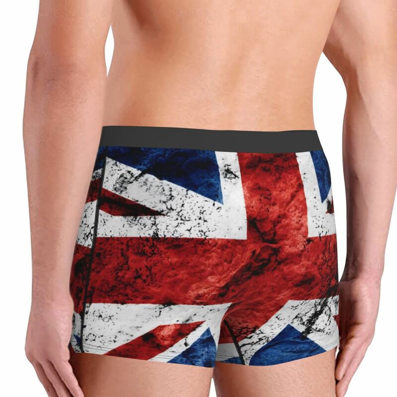 Verenigd Koninkrijk Vlag Straat Arts Onderbroek Homme Slipje Mannelijke Ondergoed Ventileren