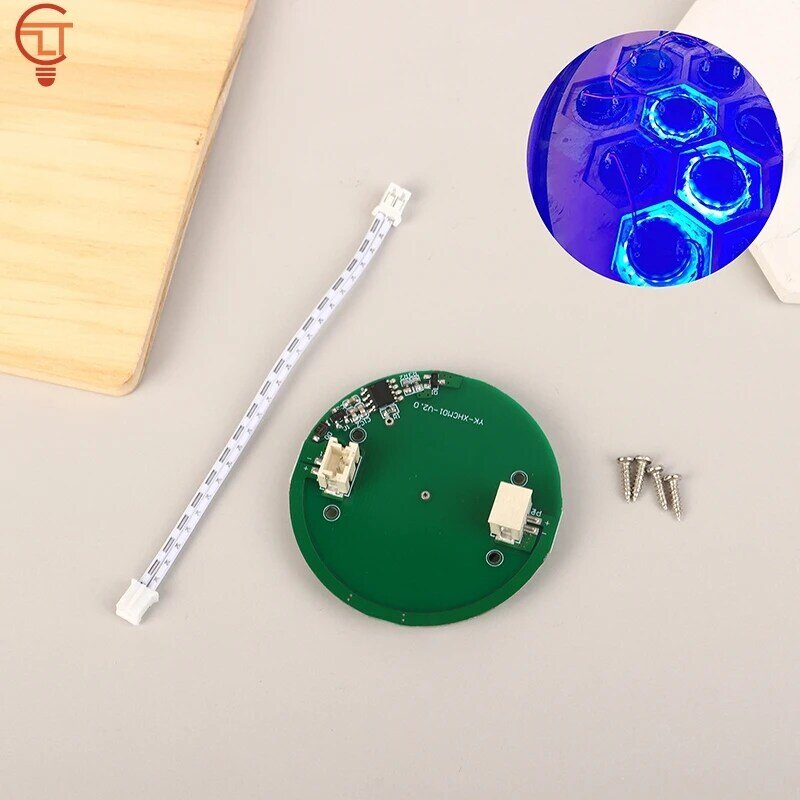 Inteligente Touch Tabela Sensor LED Luz, bobina celular, Strip Touch Sensor, Módulo de circuito com LED, DIY, Rio, DC 24V