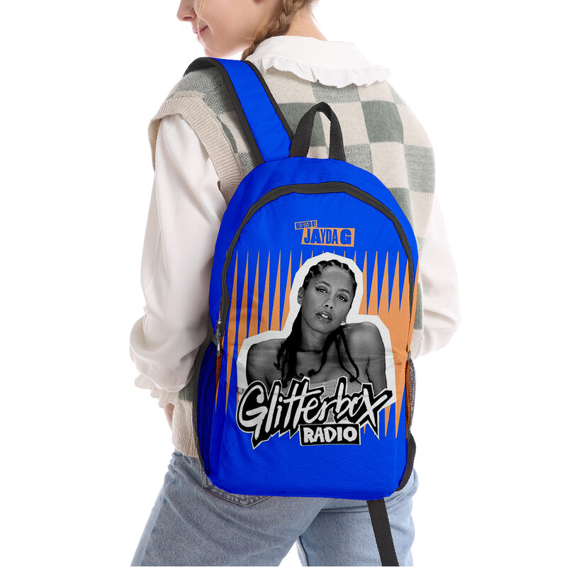 حقيبة ظهر جديدة من Jayda G Harajuku للكبار للجنسين حقيبة ظهر للأطفال حقيبة ظهر عادية حقيبة ظهر مدرسية أنيمي للمدرسة