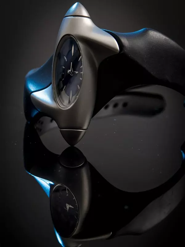 Relógio de quartzo irregular masculino, estilo não mecânico, relógios europeus e americanos, design raro de nicho, original