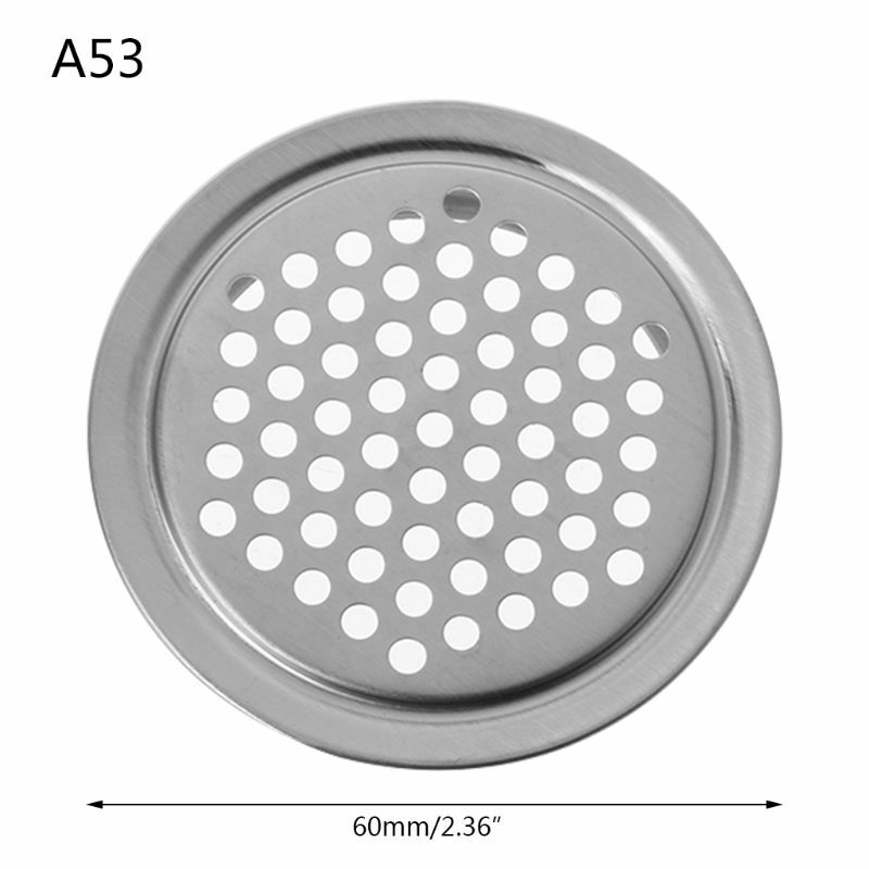 M17D Stainless Steel Air Vent Hole Ventilation Louver Round Shaped Venting Mesh Holes