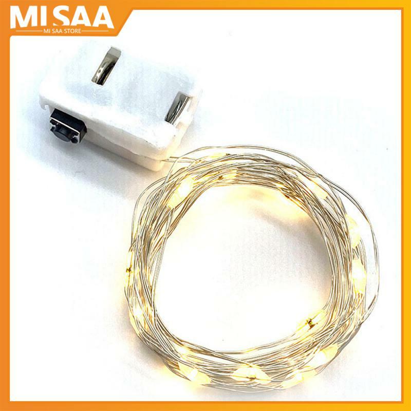 Led Copper Wire LED String Lights Holiday Lighting Fairy Garland For Christmas Tree Wedding Party Christmas Decorations 2024
