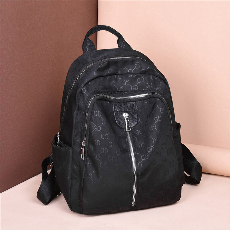 Women's bag 2022 new fashion versatile backpack Oxford letter printed Travel Backpack high capacity fashion