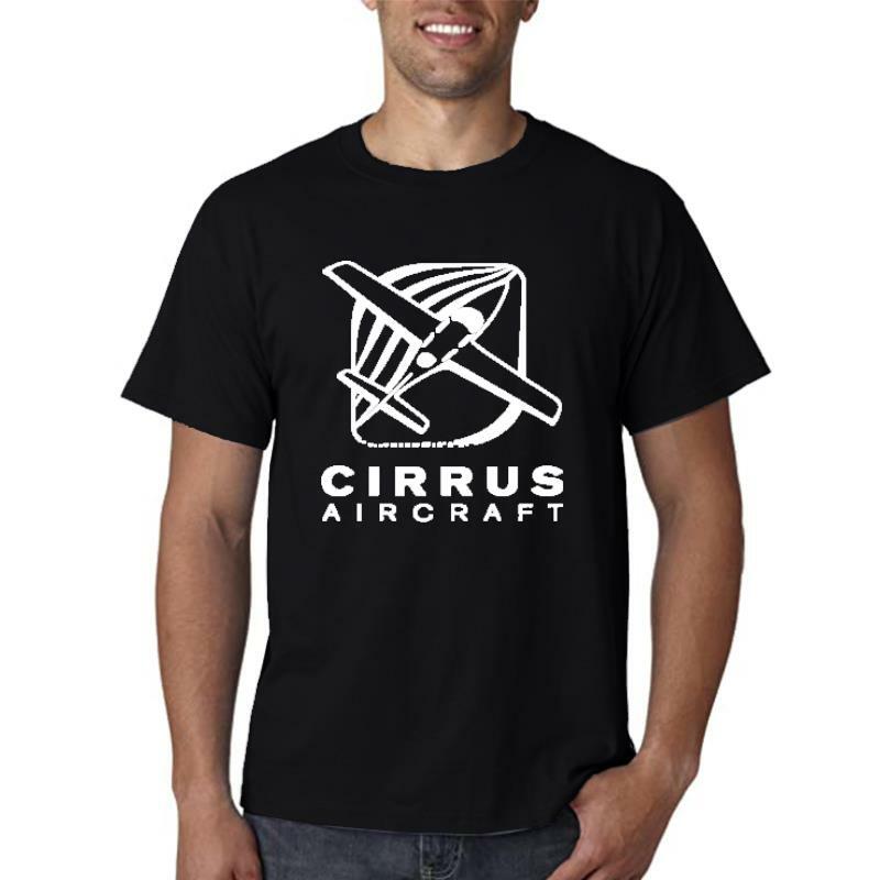 Cirrus Flugzeug T-Shirt Herren klassisches T-Shirt