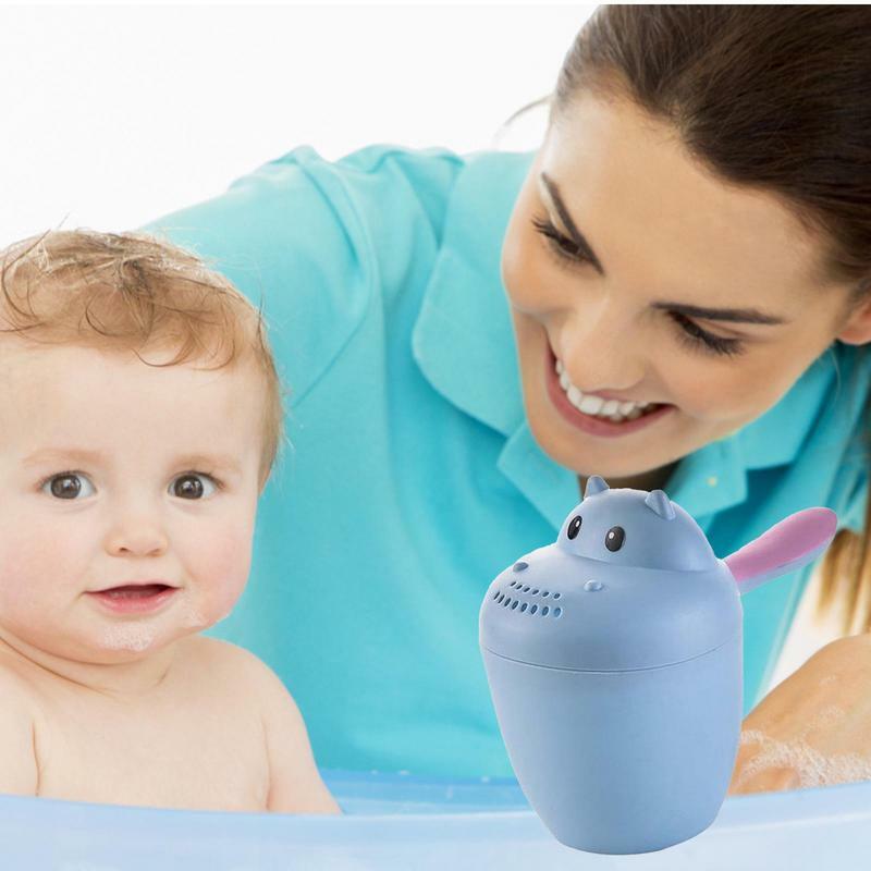 Baby wanienka wodospad pirowarka szampon dla dzieci kubek do spłukiwania do kąpieli prysznic umywalka dla dzieci kąpiąca się Baby Shower
