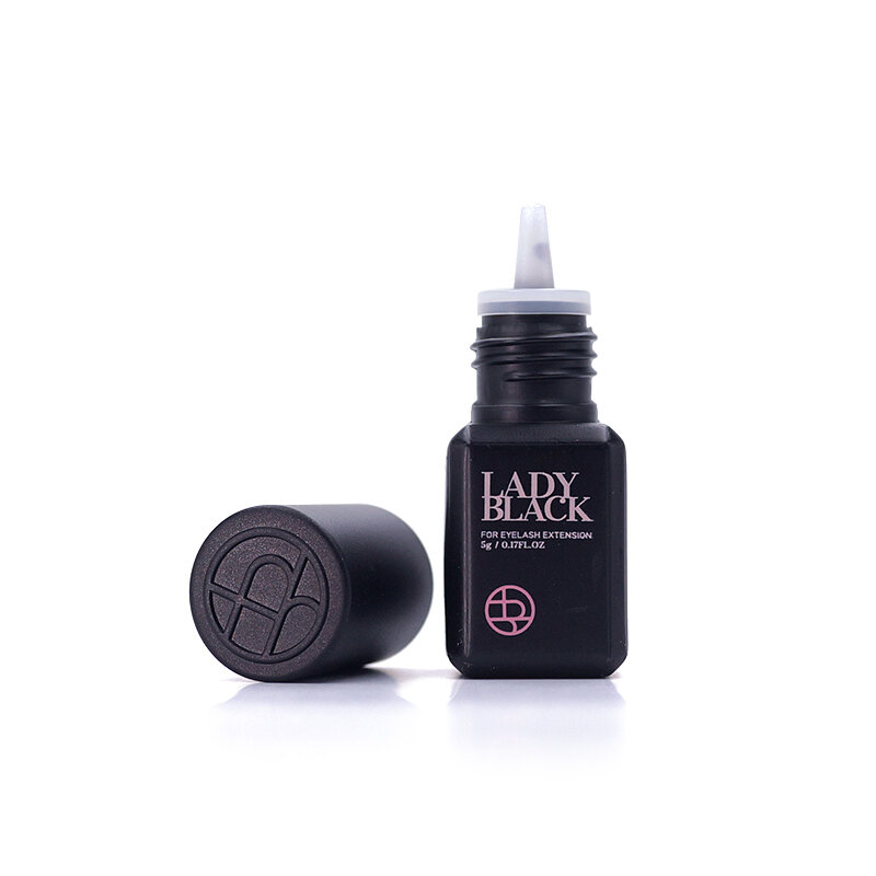 5ml corea Original Sky Glue Lady Black potente colla per ciglia per estensioni delle ciglia bassa irritazione 3-4 secondi tappo nero ad asciugatura rapida