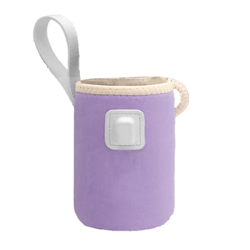 USB-сумки-подогреватели молока, дорожный держатель тепла для воды с зарядным кабелем и ручкой, подогреватель бутылочек для детей
