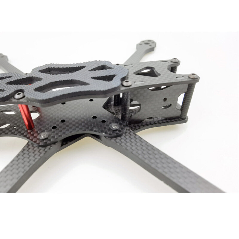 Kit Frame FPV de Fibra de Carbono, RC APEX Freestyle Racing Drone, Braço 5,5mm, 7 ", 315mm