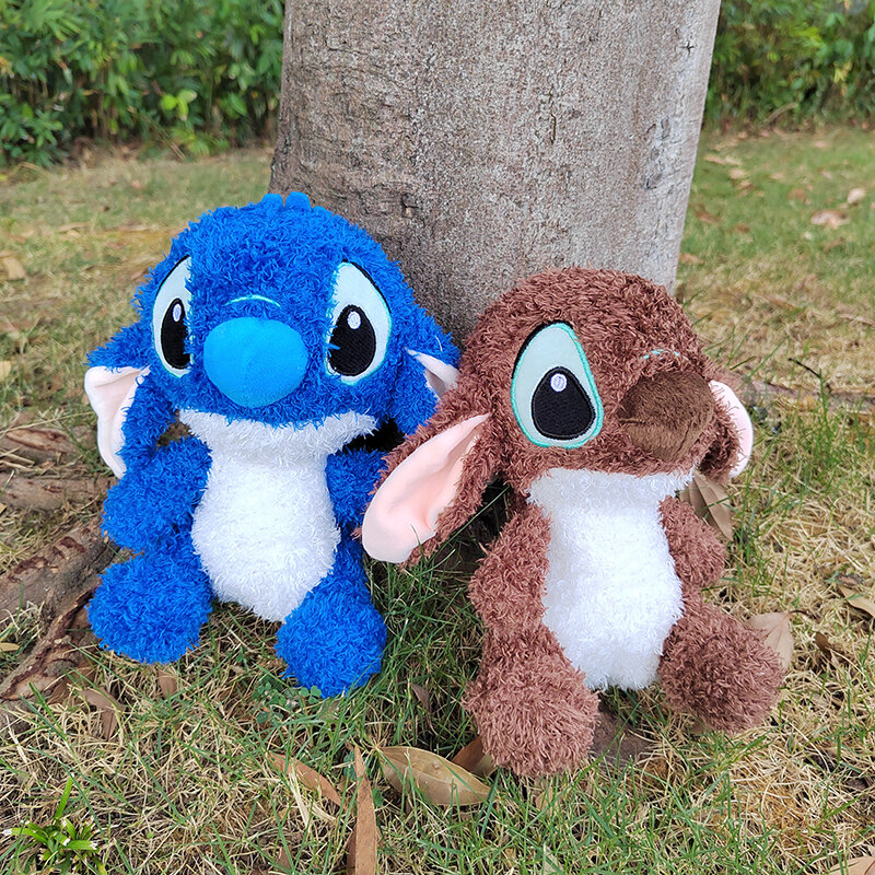 Disney-peluches de Lilo y Stitch para niños, juguetes de peluche Kawaii de San Valentín, muñecas creativas de Pixar, regalo de peluche suave