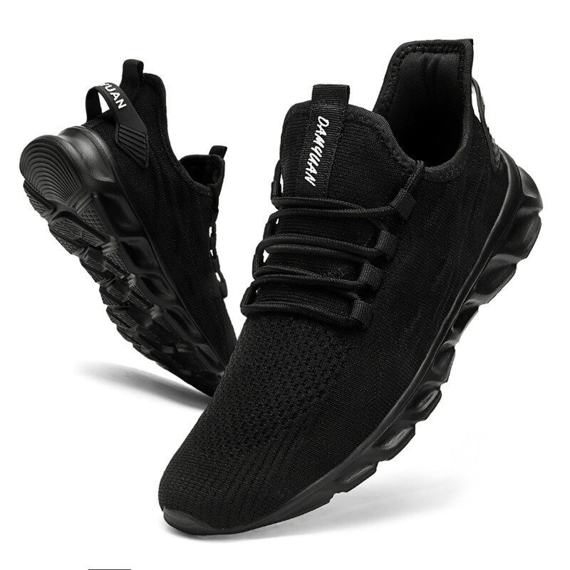 Damyuan Casual Sports Shoes para homens, Trendy Gym Shoes, Air Cushion Athletic Footwear, Outdoor Walking Sneakers