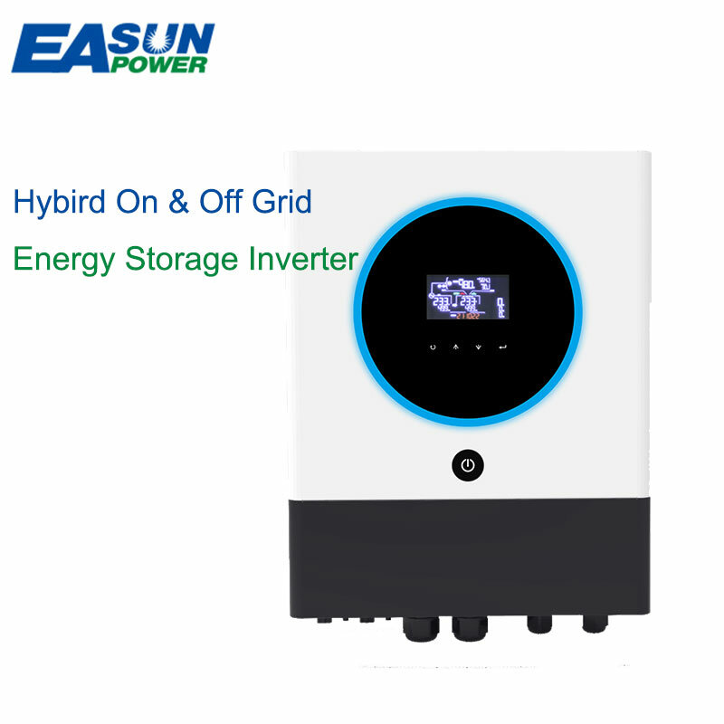 Easun Power Wall Mount Solar Inverter Built In MPPT Solar Controller Hybrid On & Off Grid Energy Storage Inverter For Home Use
