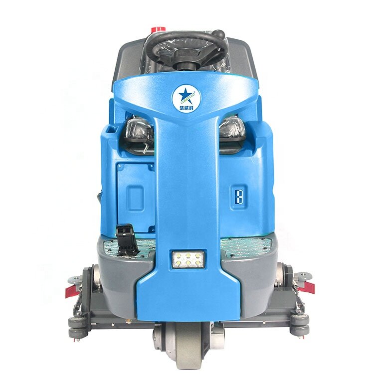 CLEANVAC driving type full automatic floor scrubber machine