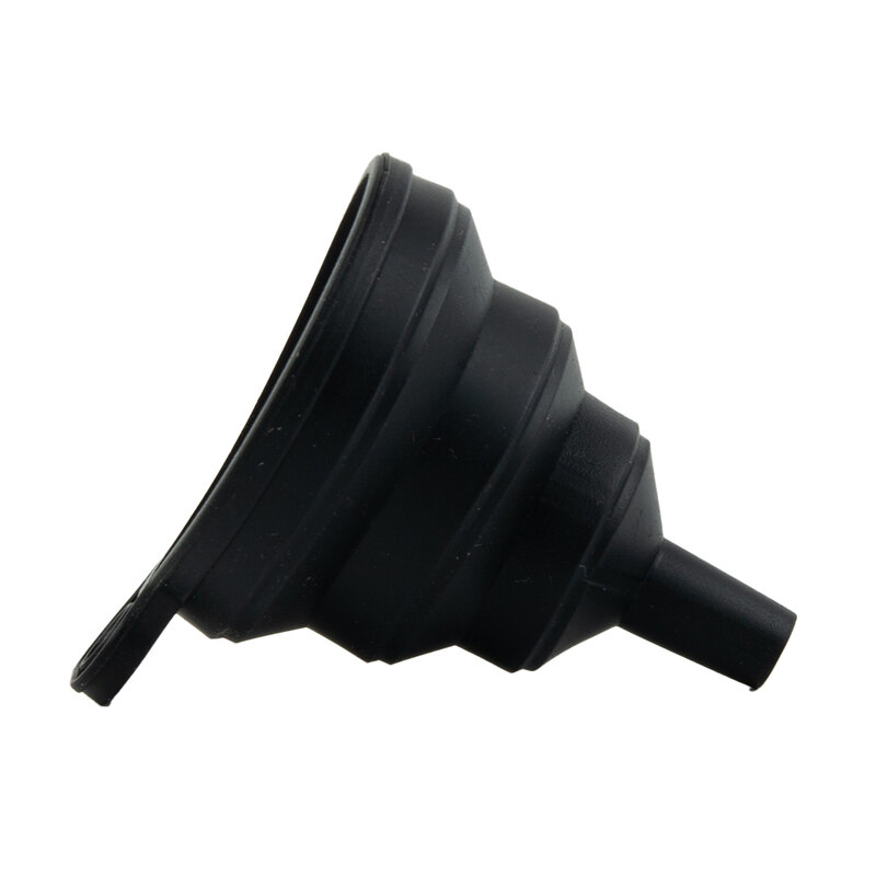 Car Engine Funnel Universal Collapsible Foldable Space Saving Silicone Liquid Funnel Washer Fluid Engine Oil Top Up Filler
