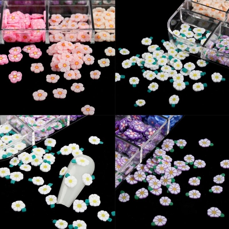 Fast Reach Flowers for NAILs 3D  Stickers  Dried Flowers Decals  Art Flowers Sequins for NAIL Decoration DIY