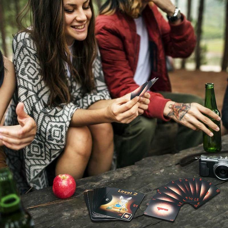 The Mind Card Game Party Puzzle Board Game Card Team Experience Interactive Game Multiplayer Board Games The Mind English Cards
