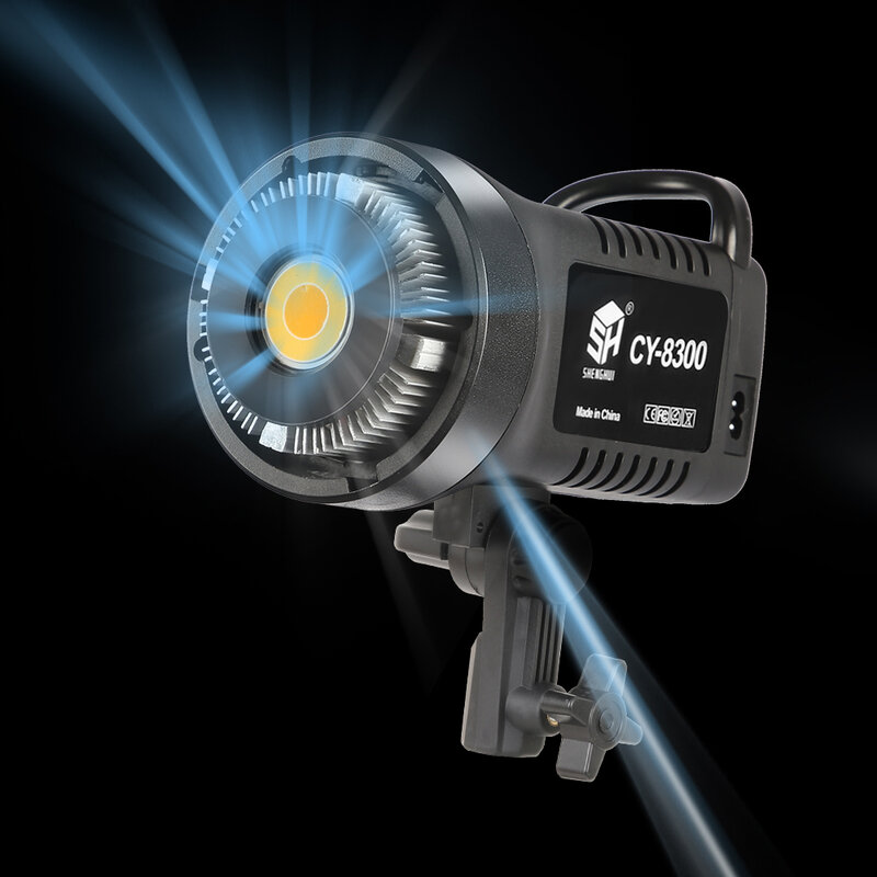 사진 LED 비디오 라이트 일광 균형 태양 램프, 소프트 박스 조명용, 초상화 플래시 스튜디오 액세서리, 유튜브 라이브, 100W