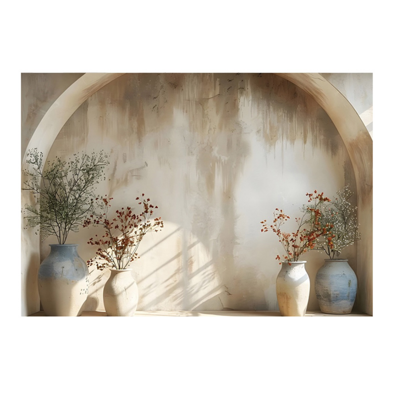 210x150cm Photography Background Fabric Simple Plant Arch Studio Indoor Atmosphere Photography Background Fabric,C