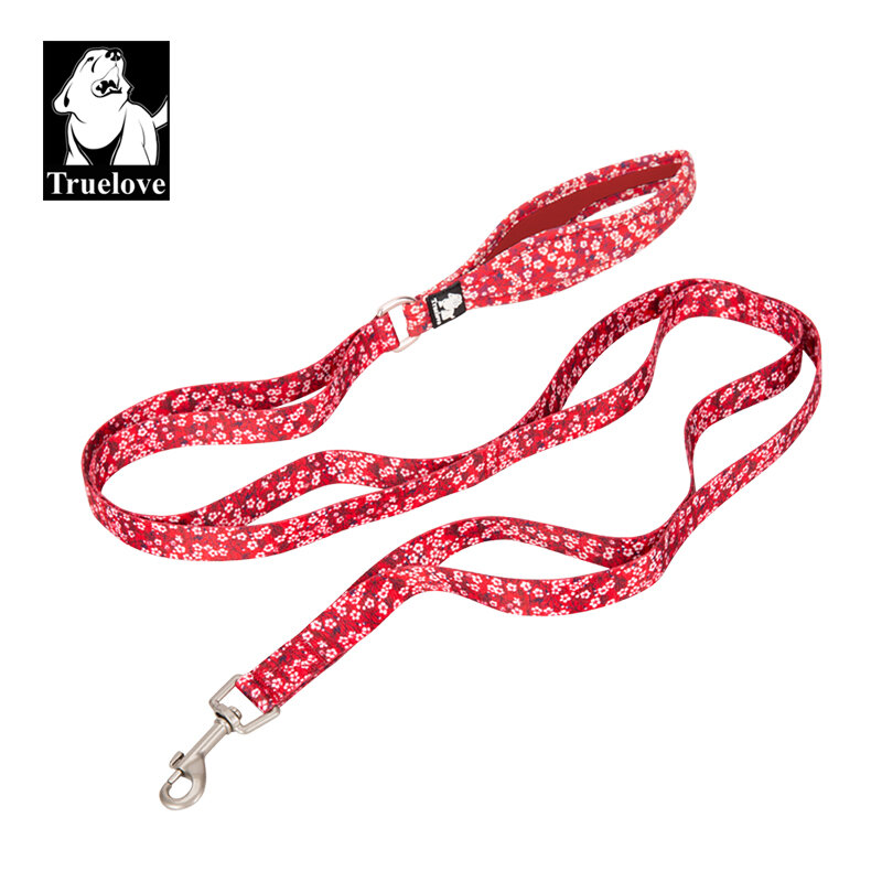 Truelove Floral Pet Leash  Neoprene Padded Handle Soft Comfortable Easy Control Safe for Small Medium Large Walking Training